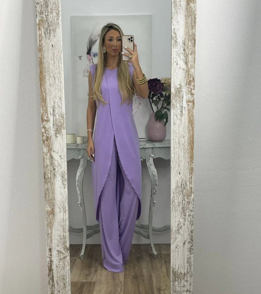 Flavia - Chic Mouwloos Set