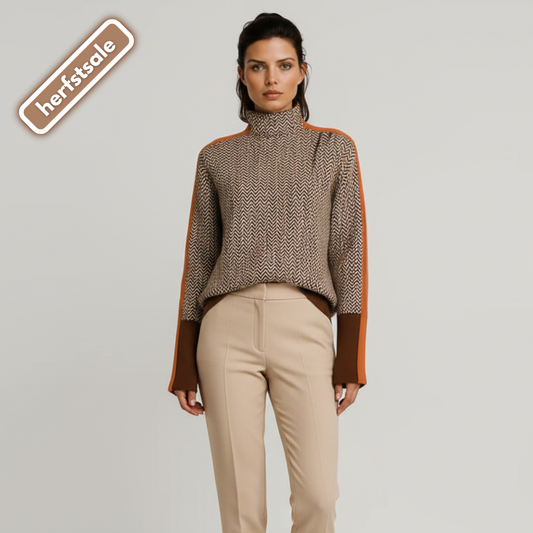 Martina™ | Trui met hoge kraag