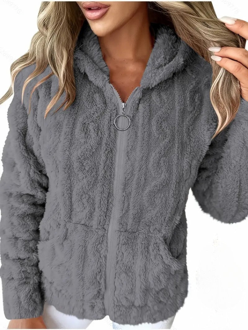 Nora | Lange Mouwen Hoodie Met Rits