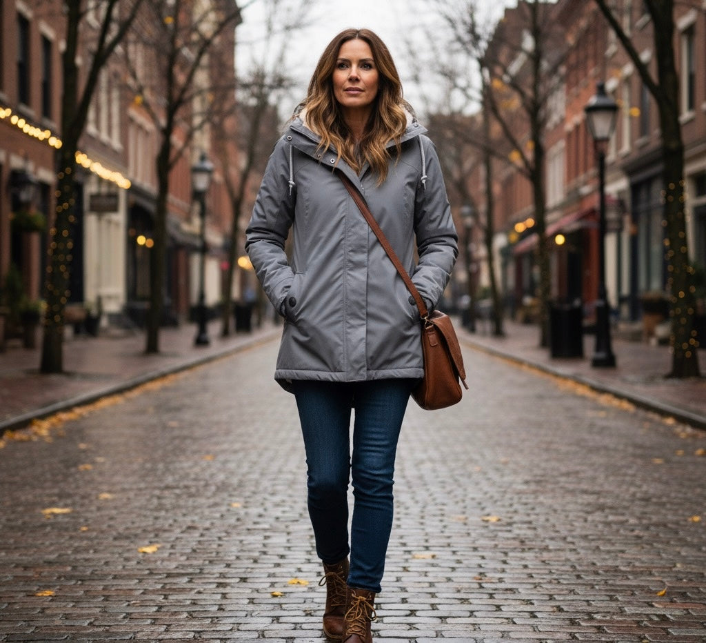 Anna™ | Waterdichte winterjas met capuchon