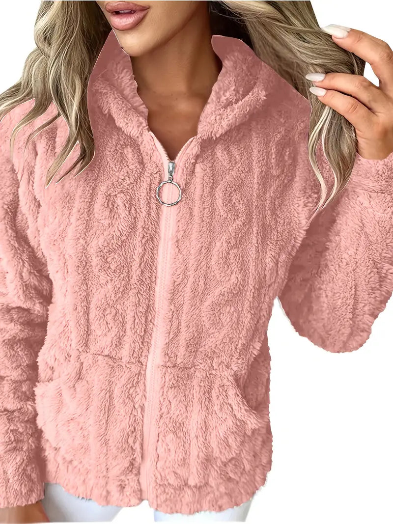 Nora | Lange Mouwen Hoodie Met Rits