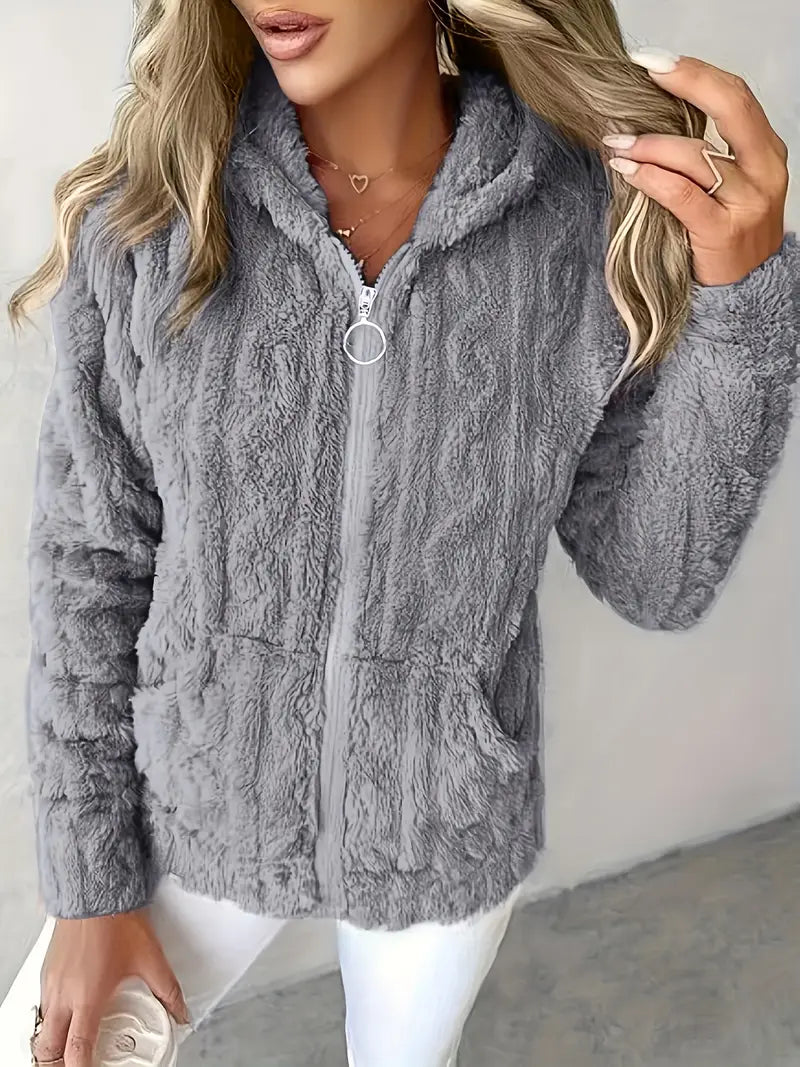 Nora | Lange Mouwen Hoodie Met Rits