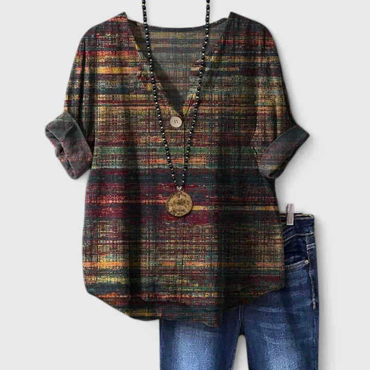 Jolanda | Elegante Retro Blouse