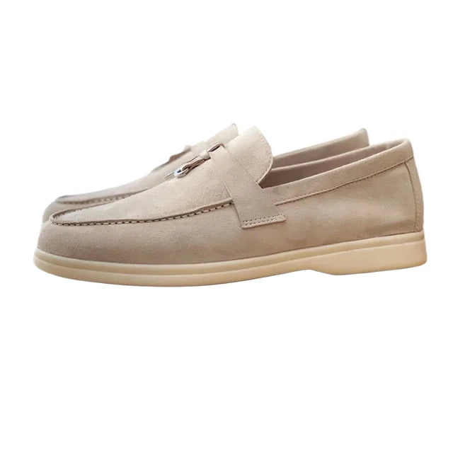 ØRLA Amsterdam™ | Suède dames loafers
