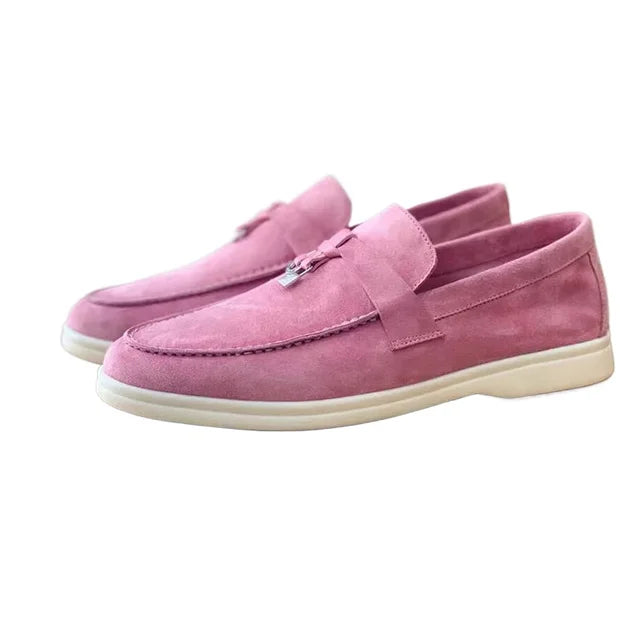 ØRLA Amsterdam™ | Suède dames loafers