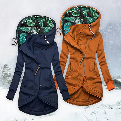 Sharon | Elegante & Warme Winterjas Met Capuchon