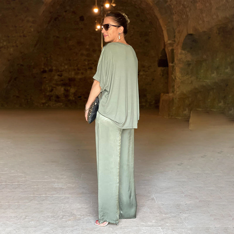 Pauline - Satijnen Glanzend Set